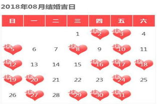 结婚吉日测算