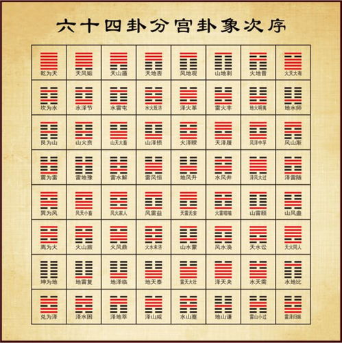 六爻卦六十四卦详解